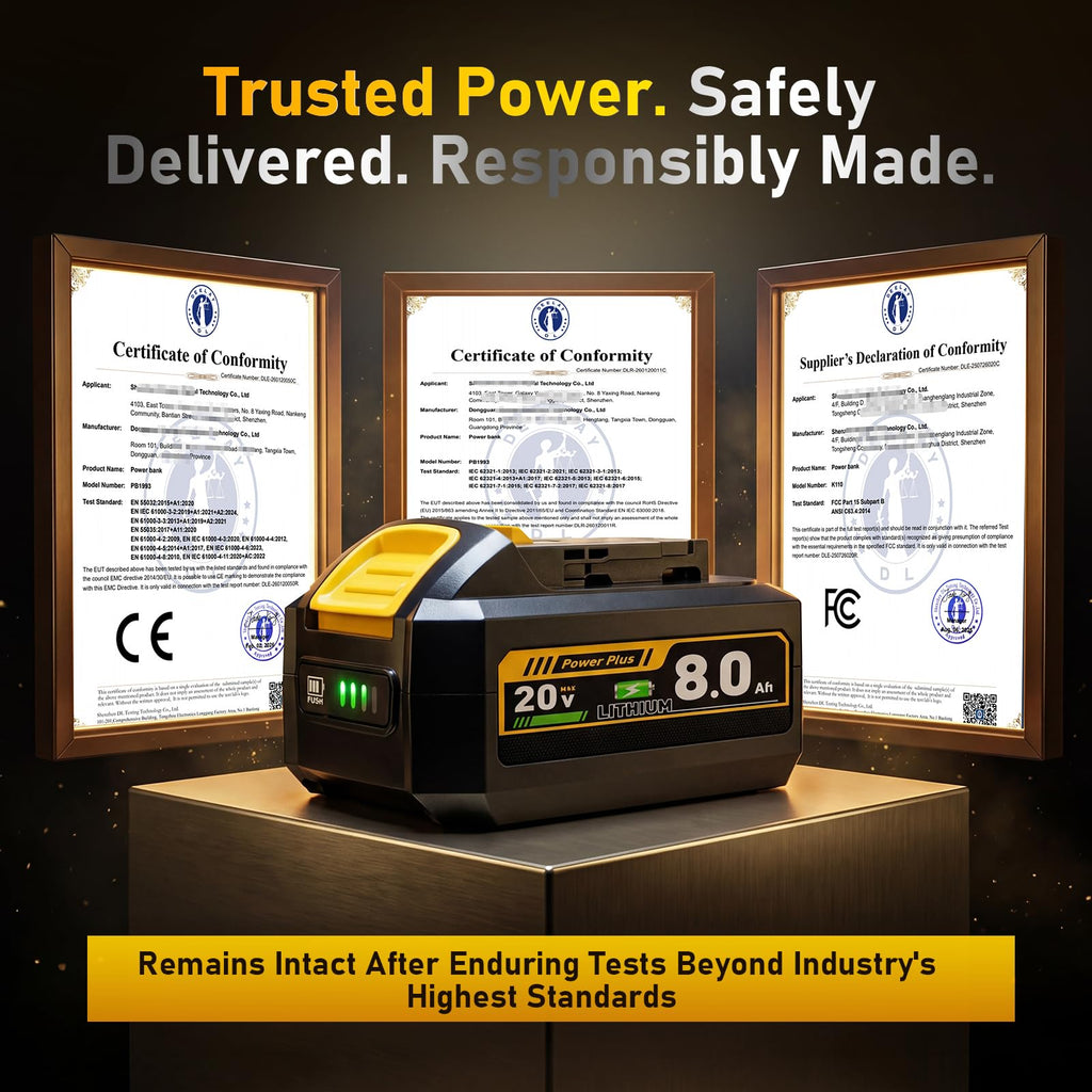 20V MAX Replacement Battery, 2-Pack 8Ah